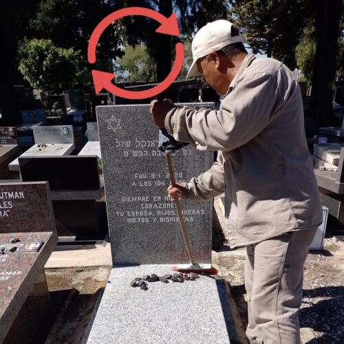 Limpieza de lapida 5 Grave maintenance