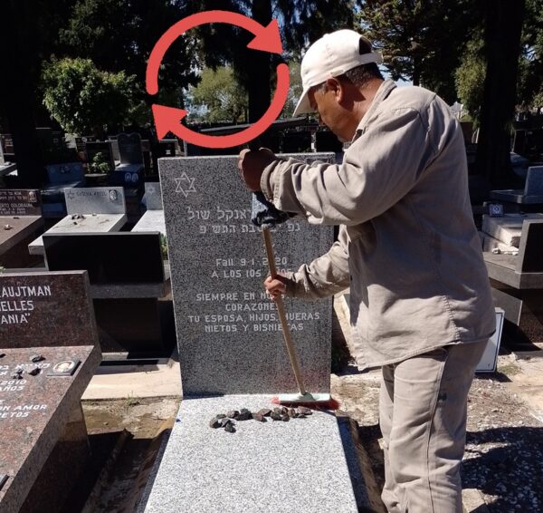 Limpieza de lapida 5 Grave maintenance